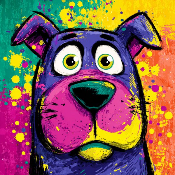 Neugieriger Hund