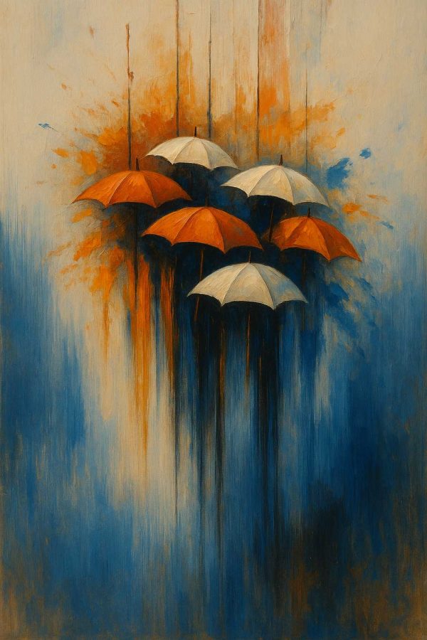 Freundschaft im Regen