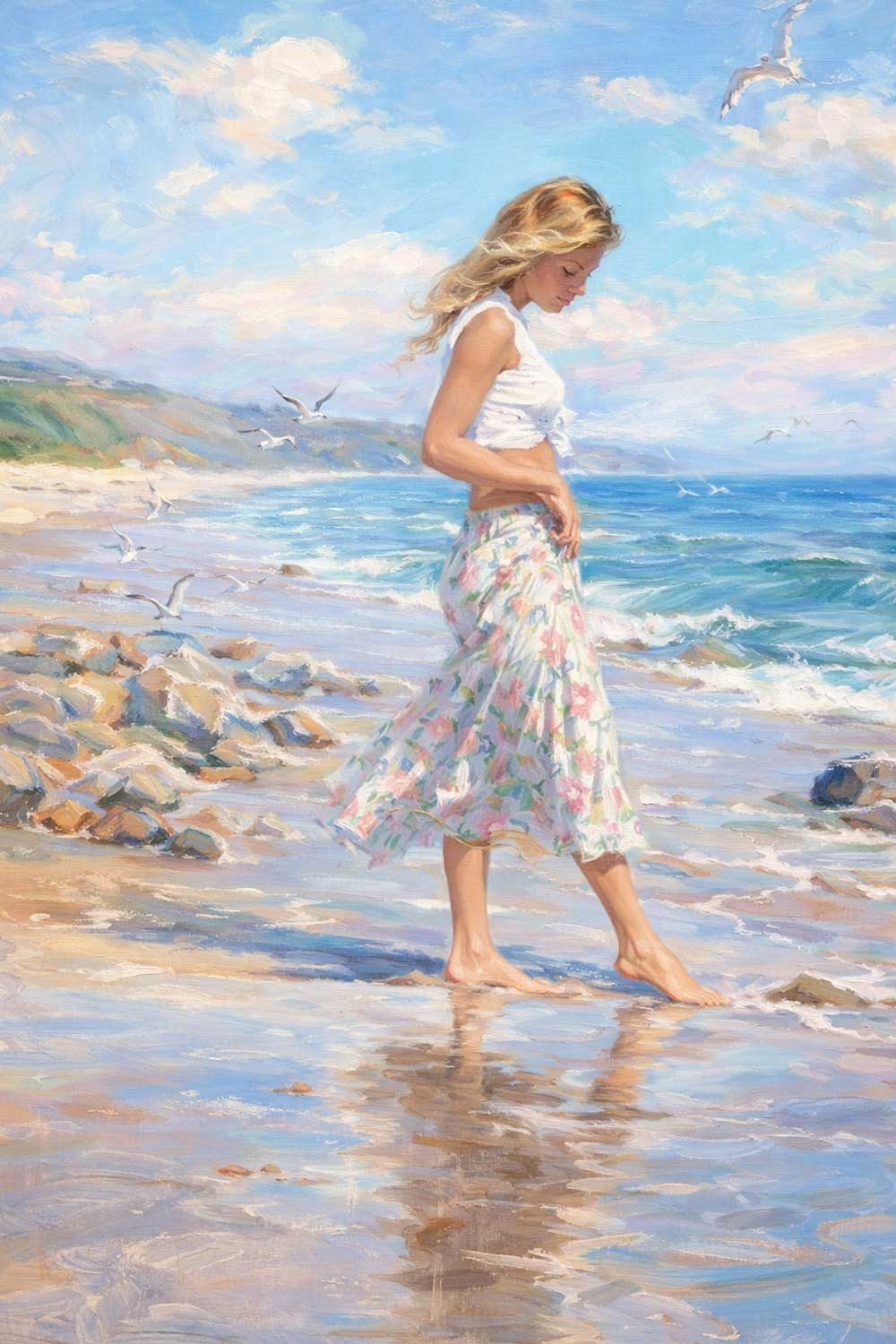 Sommerflüstern am Meer